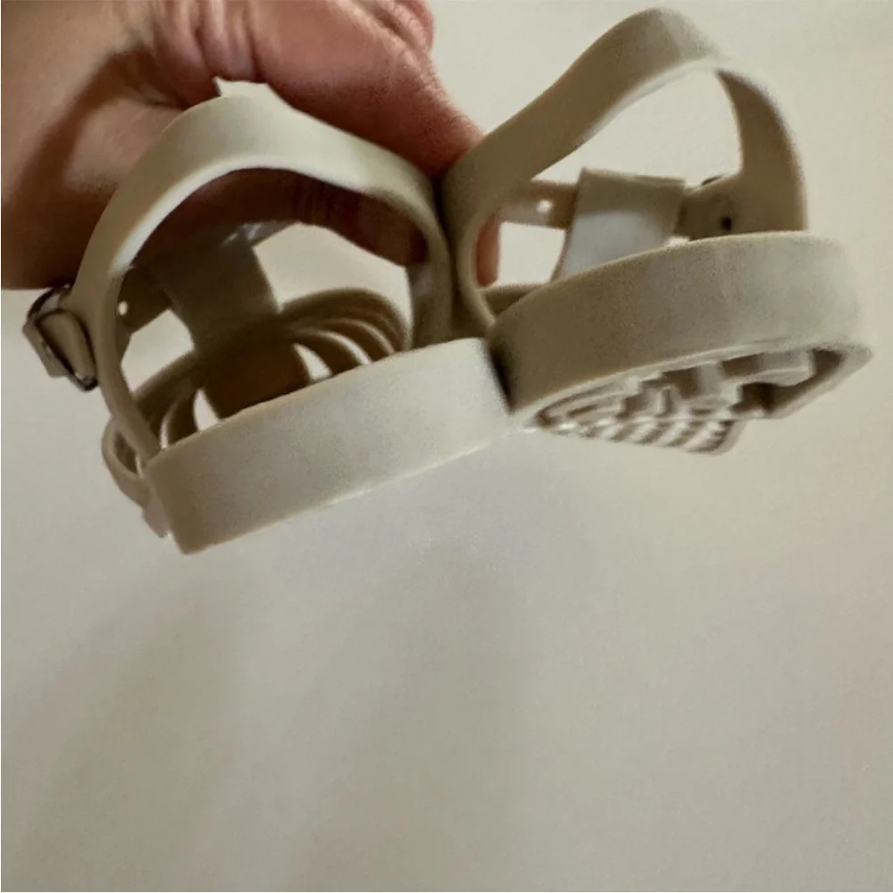 Kids Cream Sandals LIEWOOD Bre Jelly Beach Water Sandals girl size 8.5 toddler - Picture 6 of 7